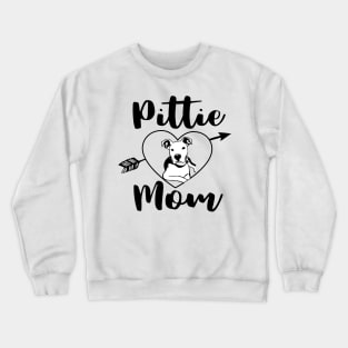 Pittie Mom Crewneck Sweatshirt